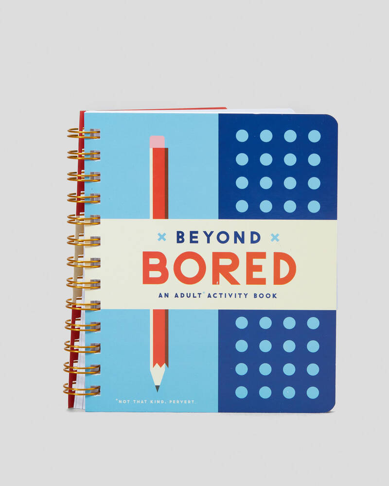 Get It Now Beyond Bored Adult Activity Book for Unisex