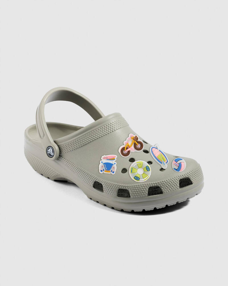 Crocs UV Changing Beach Jibbitz 5 Pack for Unisex
