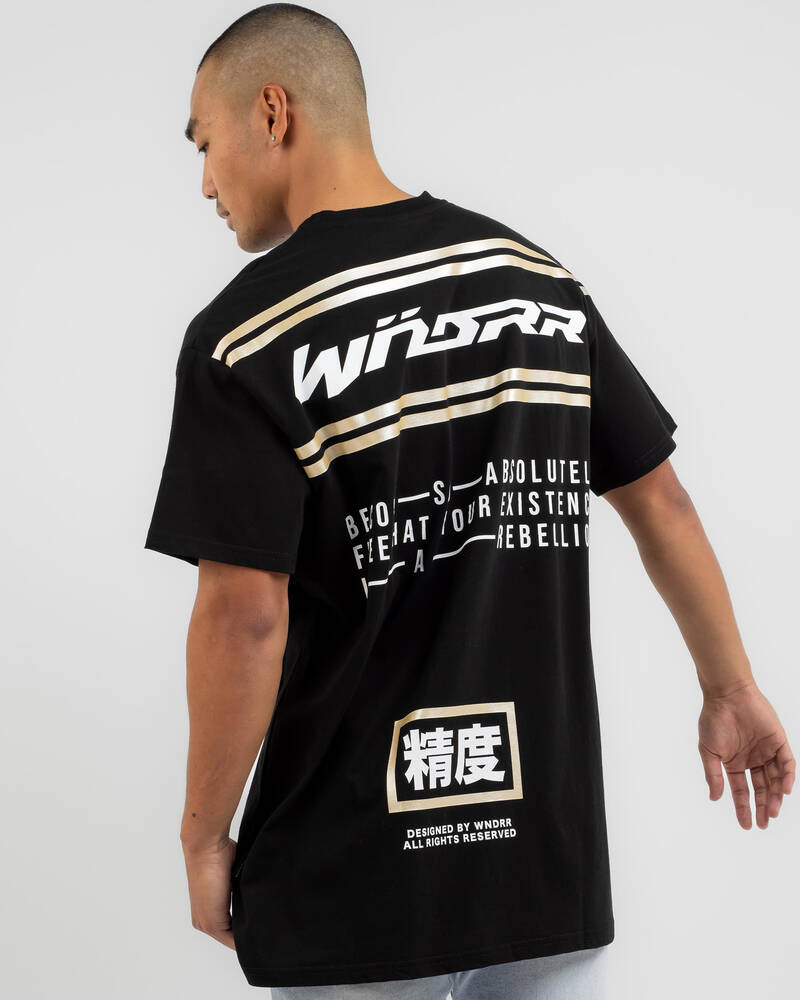 Wndrr Fortress Custom Fit T-Shirt for Mens