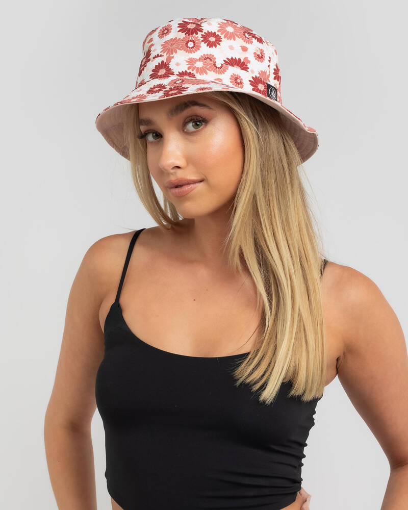 Volcom Harley & J Reversible Bucket Hat for Womens