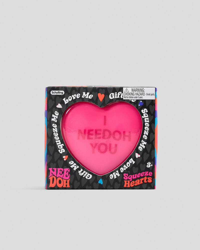 Schylling NeeDoh Hearts Squishy Fidget Toy for Unisex
