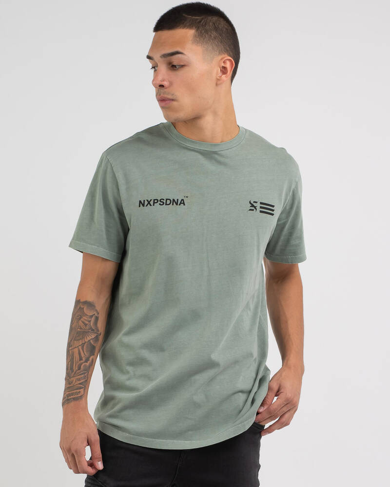Nena & Pasadena Rampant Scoop Back T-Shirt for Mens