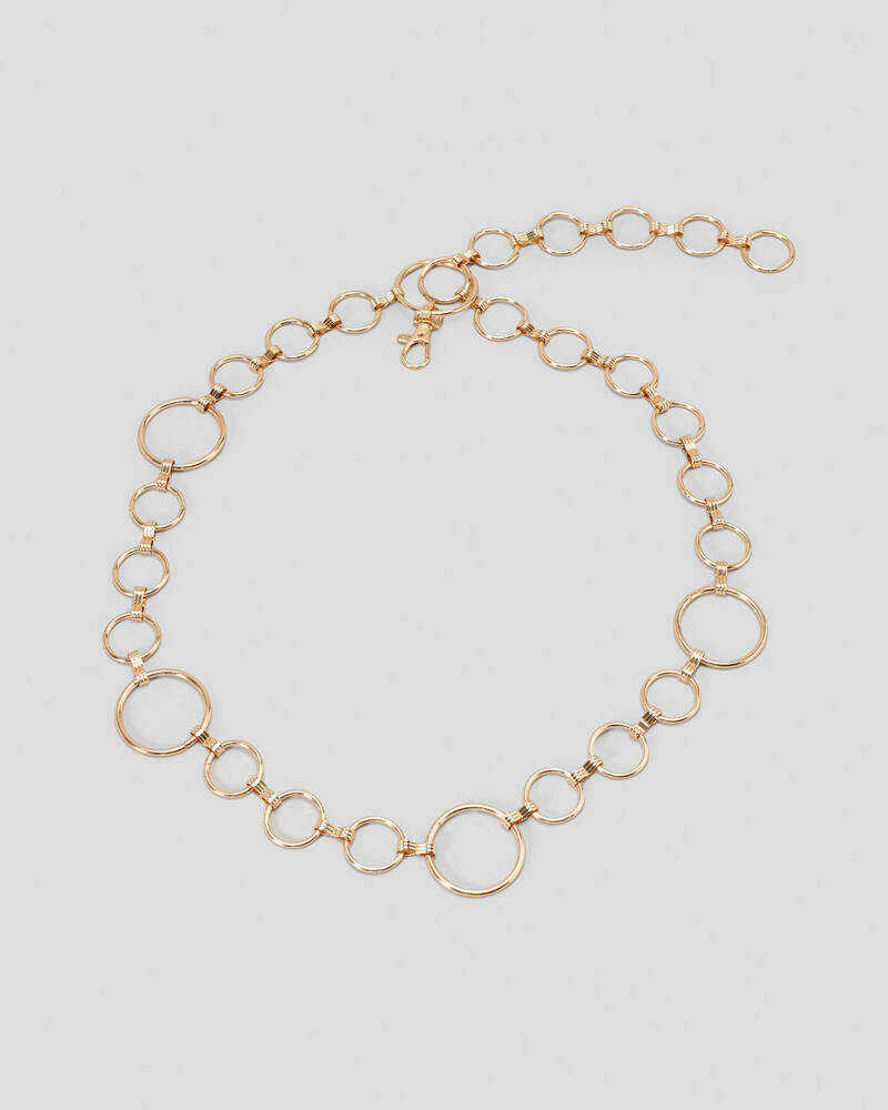Ava And Ever Keely Chain Belt for Womens