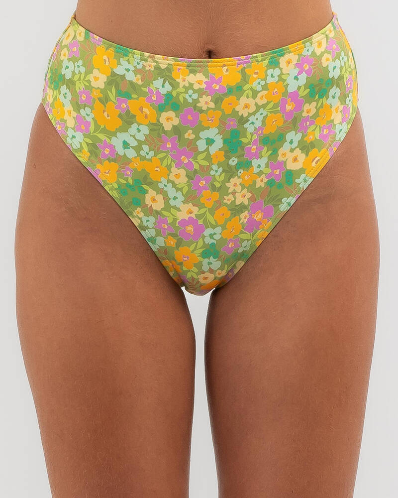 Billabong On The Bright Side Maui High Waisted Bikini Bottom for Womens