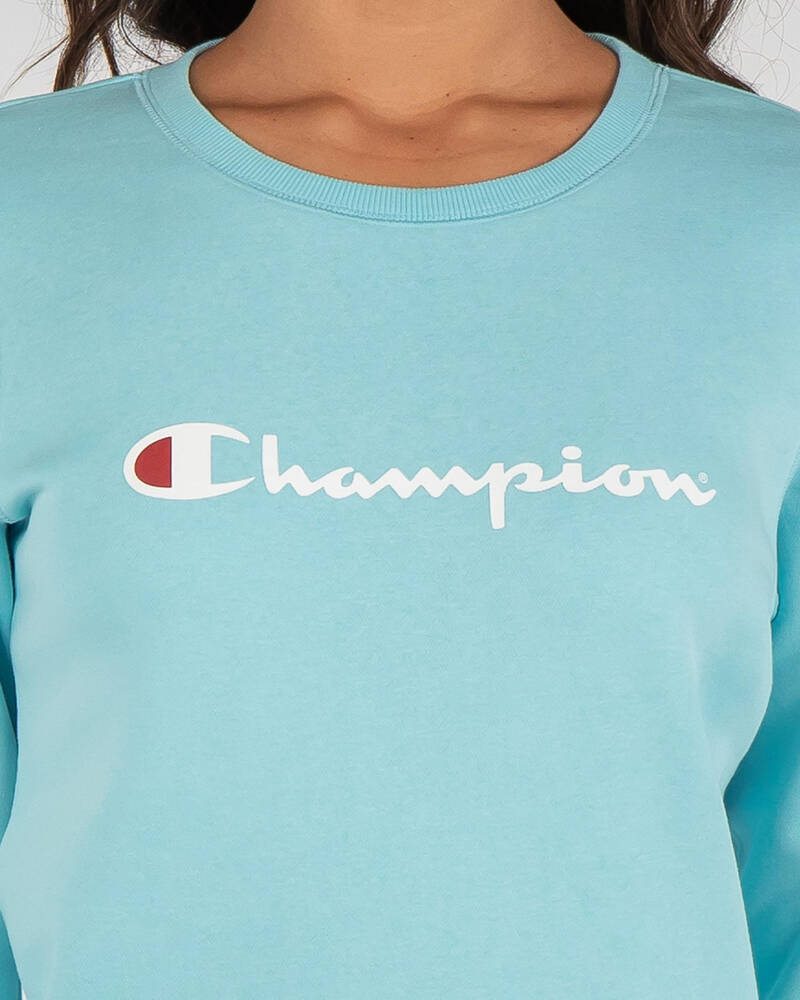Champion Logo Sweatshirt for Womens