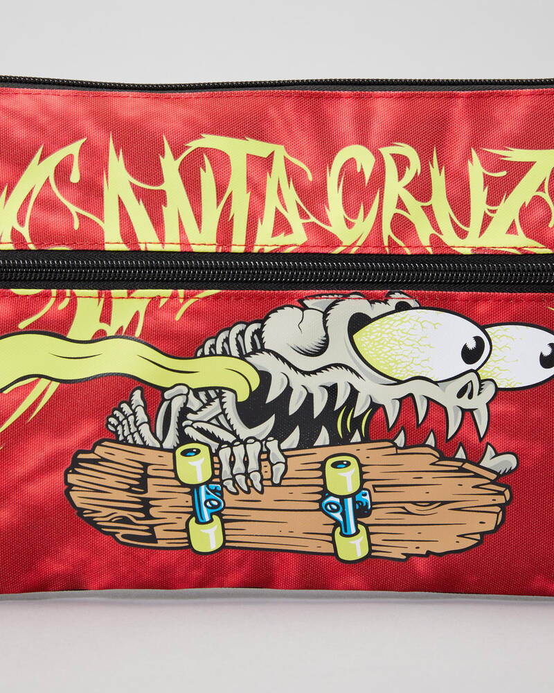 Santa Cruz Bone Slasher Pencil Case for Mens