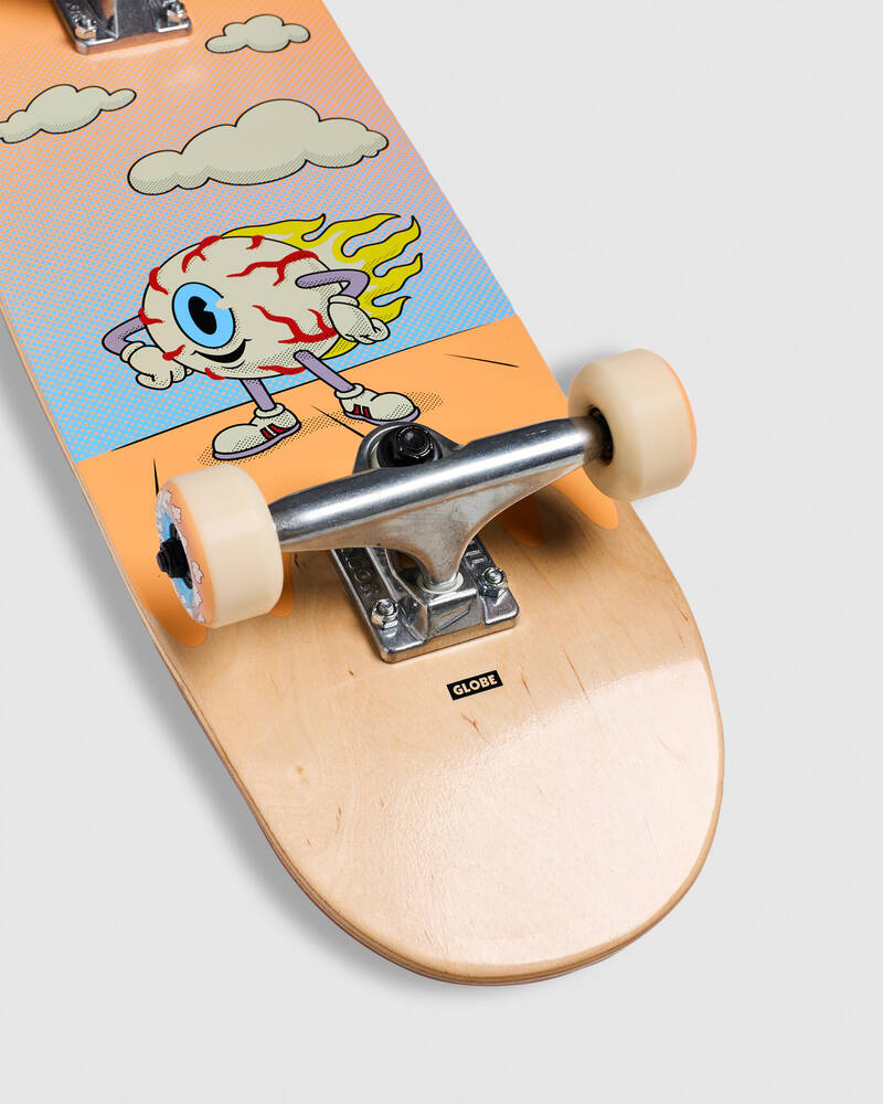 Globe Kids Wide Mini 7.9" Complete Skateboard for Unisex