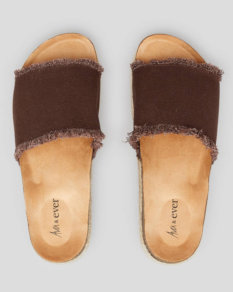 Ava And Ever Greece Flatform Shoes for Womens