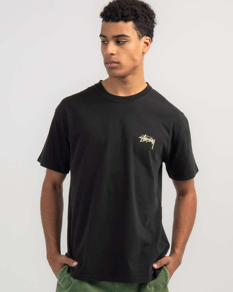 Stussy Lion 50/50 Pigment T-Shirt for Mens