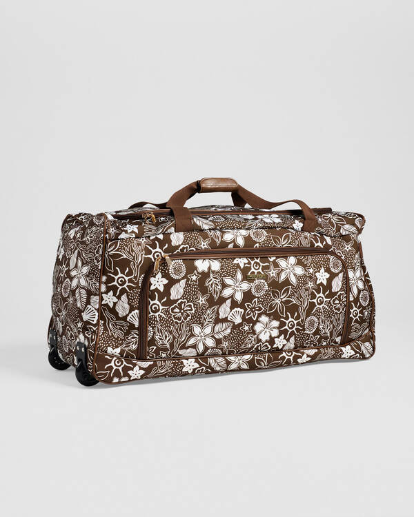 Mooloola Coconut Cove Large Wheeled Travel Bag for Womens
