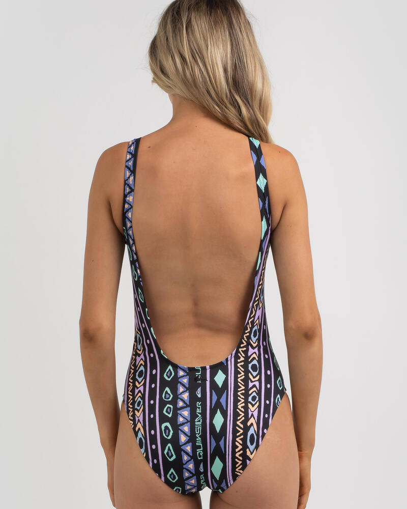 Quiksilver Classic Tank One Piece Swimsuit for Womens