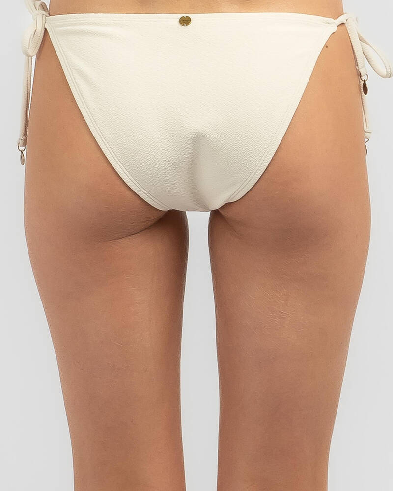 Kaiami Cyprus Beaded Tie Bikini Bottom for Womens