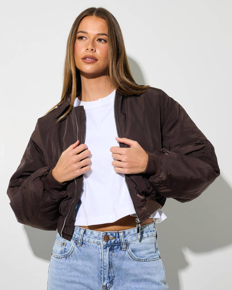 Ava And Ever Status Bomber Jacket for Womens