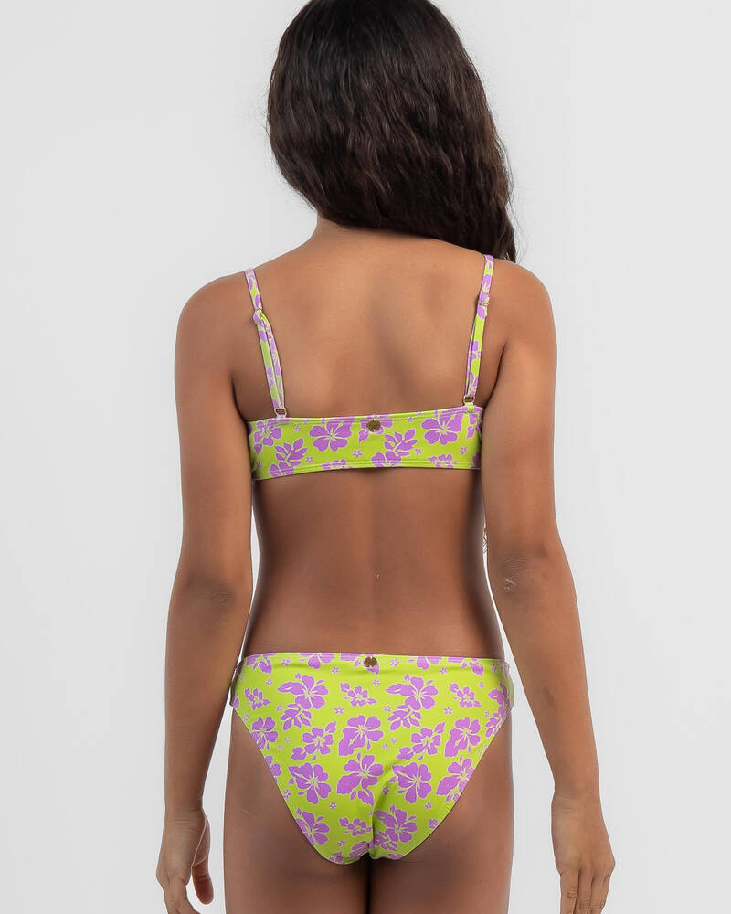 Kaiami Girls' Malibu Bralette Bikini Set for Womens