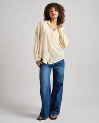 Mooloola Carlie Stripe Long Sleeve Shirt for Womens image number null