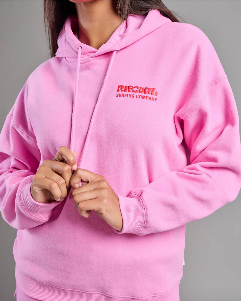 Rip Curl Surf Puff Heritage Hoodie for Womens