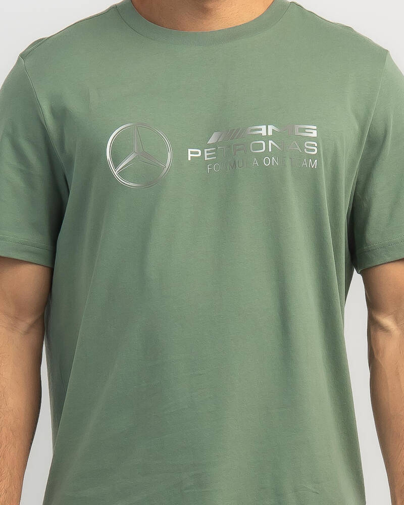 Puma Mercedes F1 Logo T-Shirt for Mens