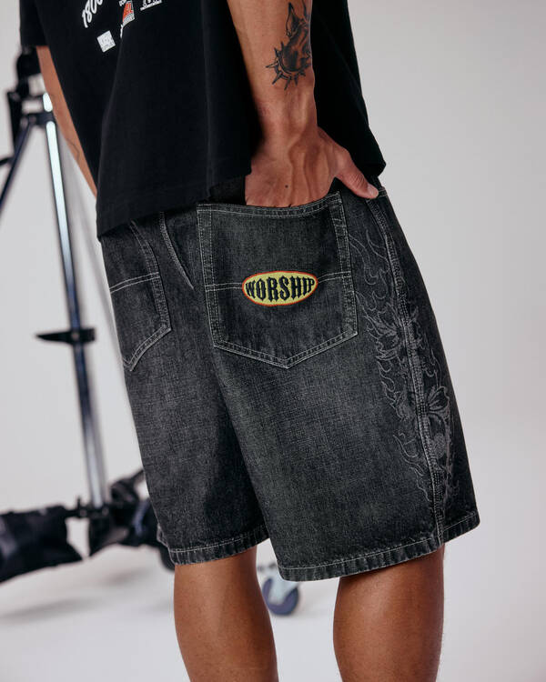 Tropic Heat Big Dawg Jean Shorts