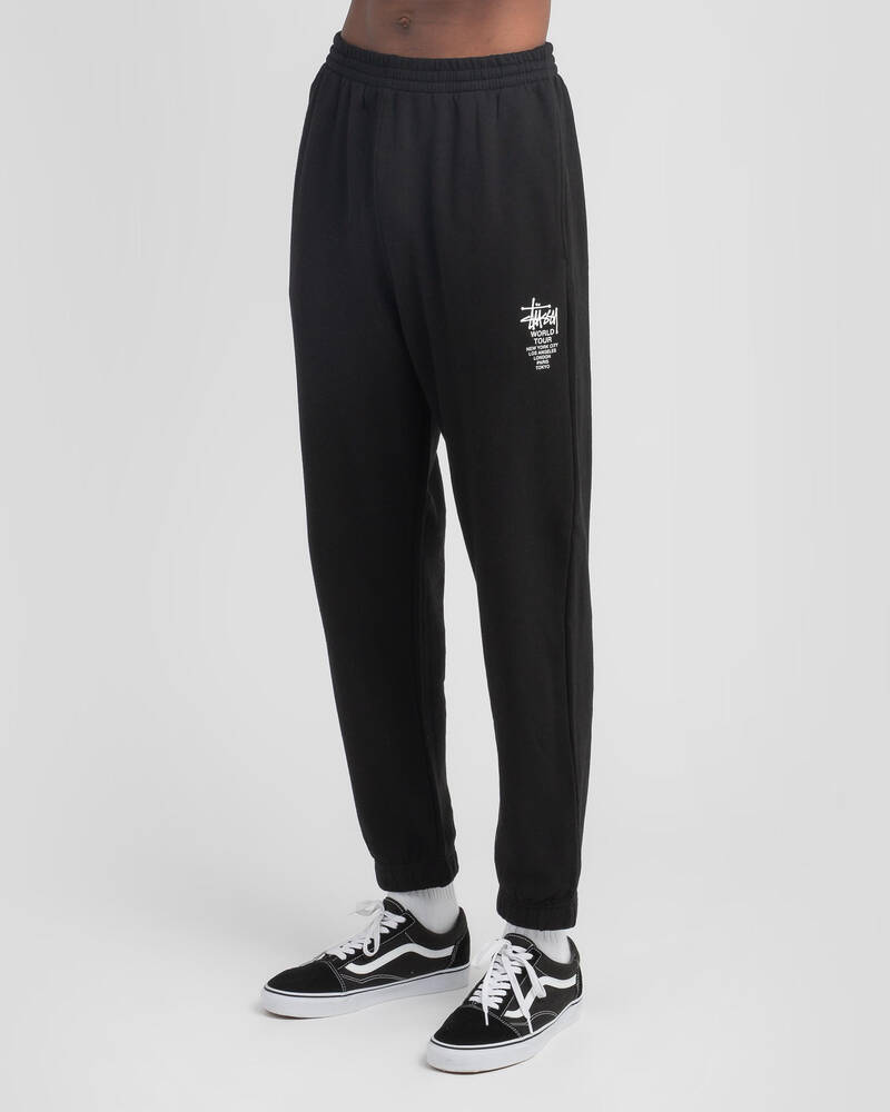 Stussy World Tour Tack Pants for Mens