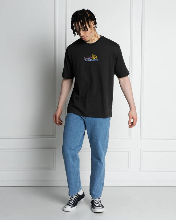 Wrangler Better Beer Thirsty Slacker T-Shirt for Mens