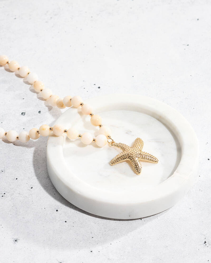 Karyn In LA Finley Beaded Necklace for Womens
