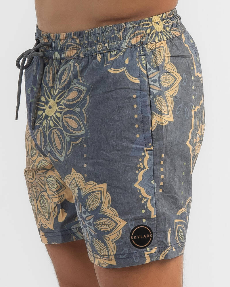 Skylark Paisley Mully Shorts for Mens