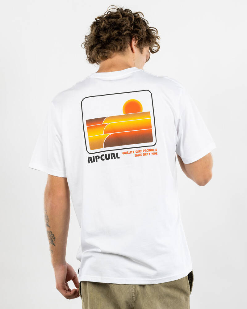 Rip Curl Surf Revival Stacked T-Shirt for Mens