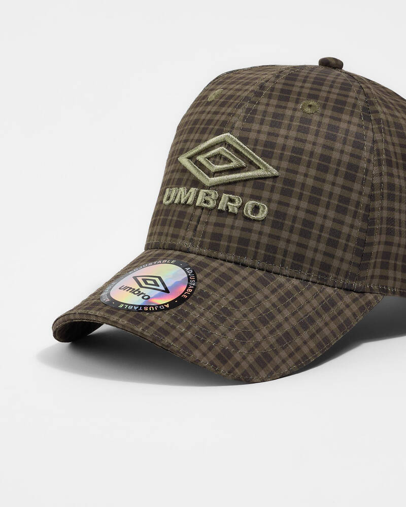 Umbro Check Print Cap for Mens