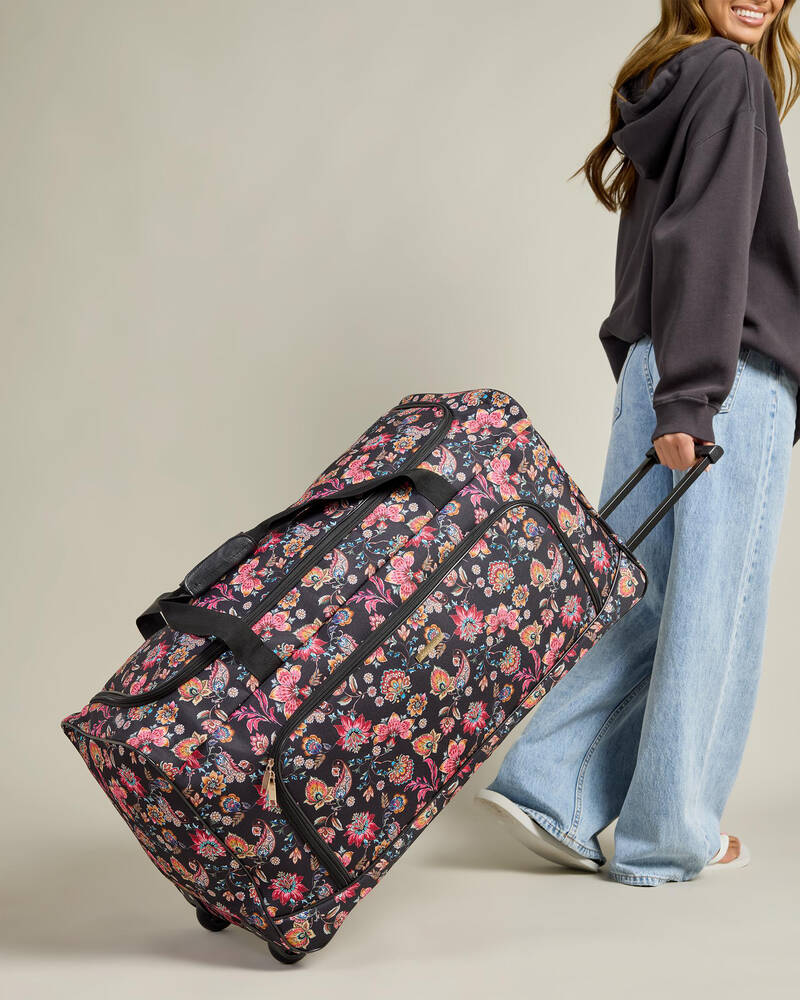 Mooloola Everleigh Large Wheeled Travel Bag for Womens