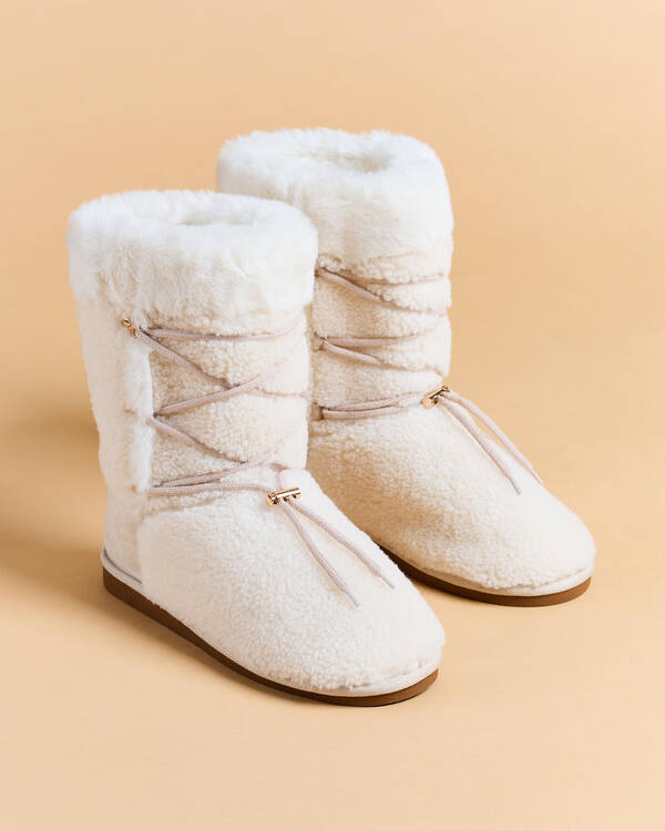Mooloola Camille Slipper Boots for Womens