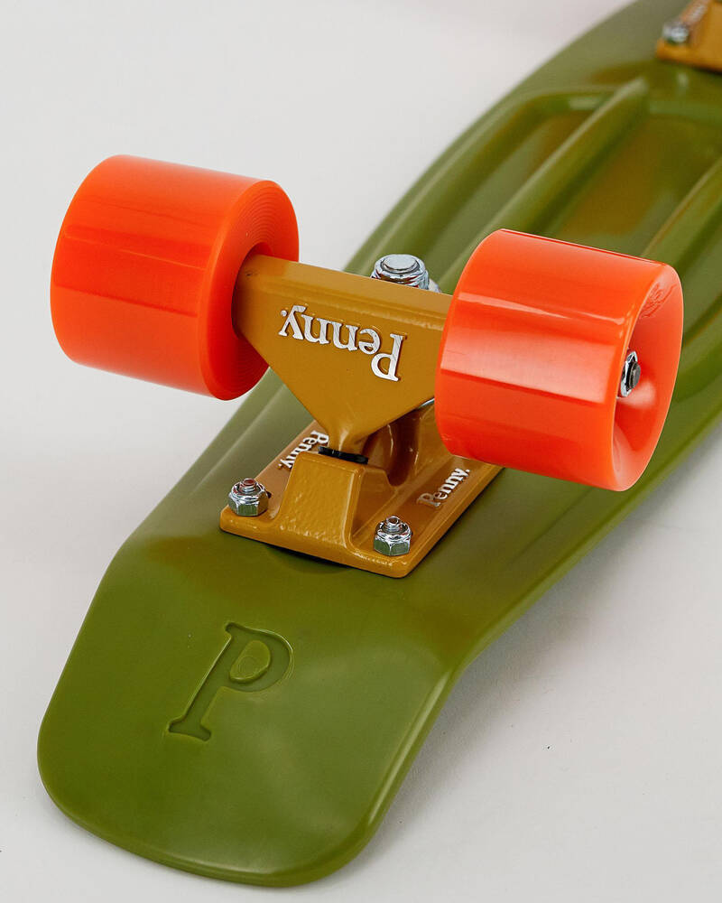Penny Skateboards Burnt Olive 22" Complete Cruiser Skateboard for Mens