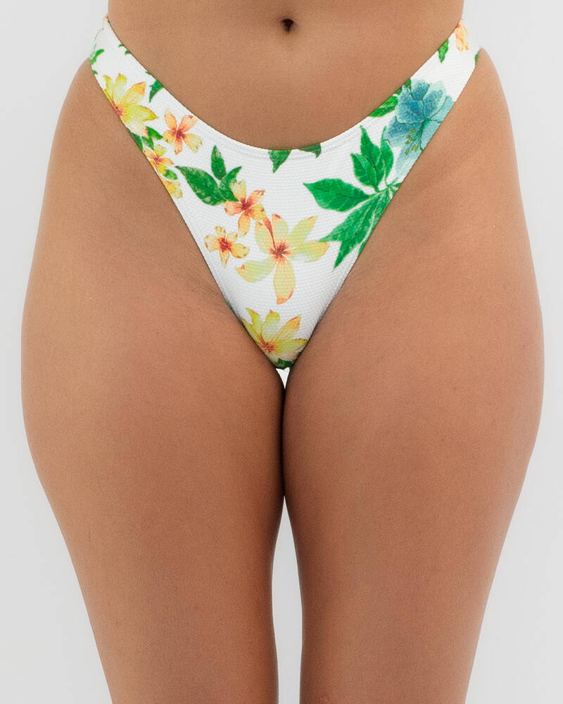 Topanga Poppy High Cut Bikini Bottom for Womens