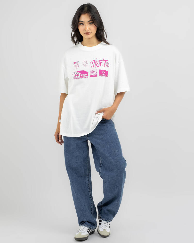 M/SF/T Hood Watch OS T-Shirt for Womens