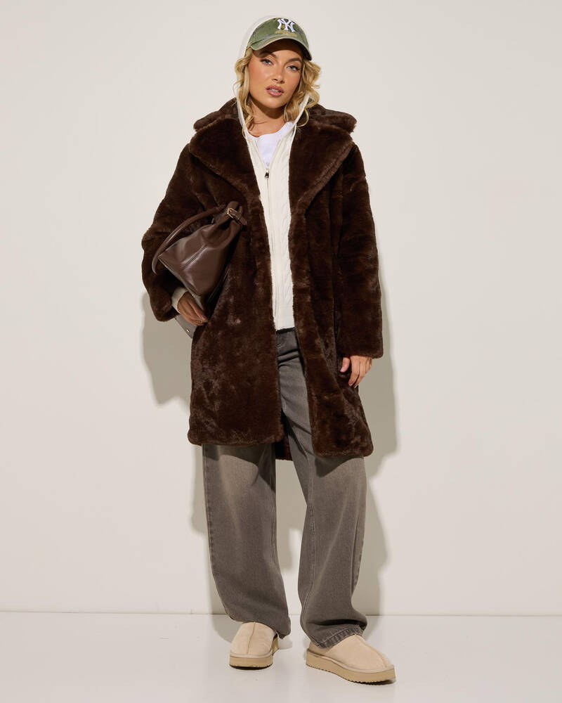Ava And Ever Tallulah Faux Fur Jacket for Womens