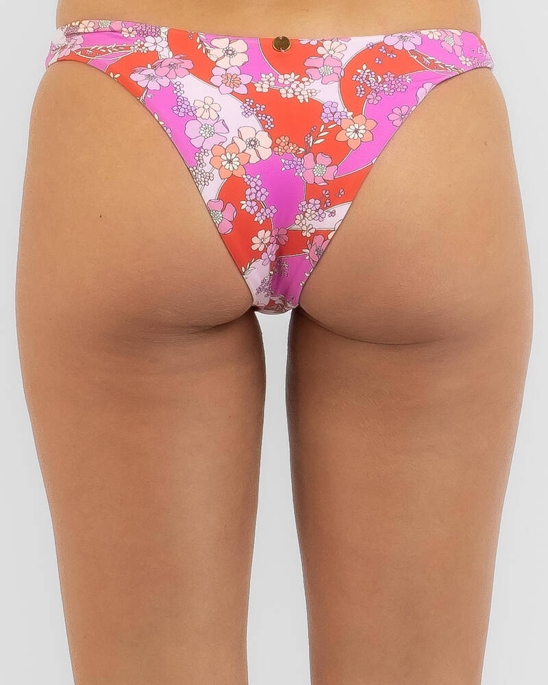 Kaiami Fleur High Cut Bikini Bottom for Womens