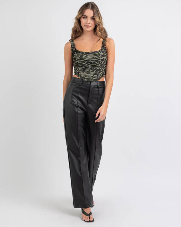 Ava And Ever Tigress Corset Top for Womens