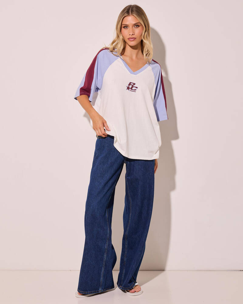 Rip Curl Archive Script Panel T-Shirt for Womens