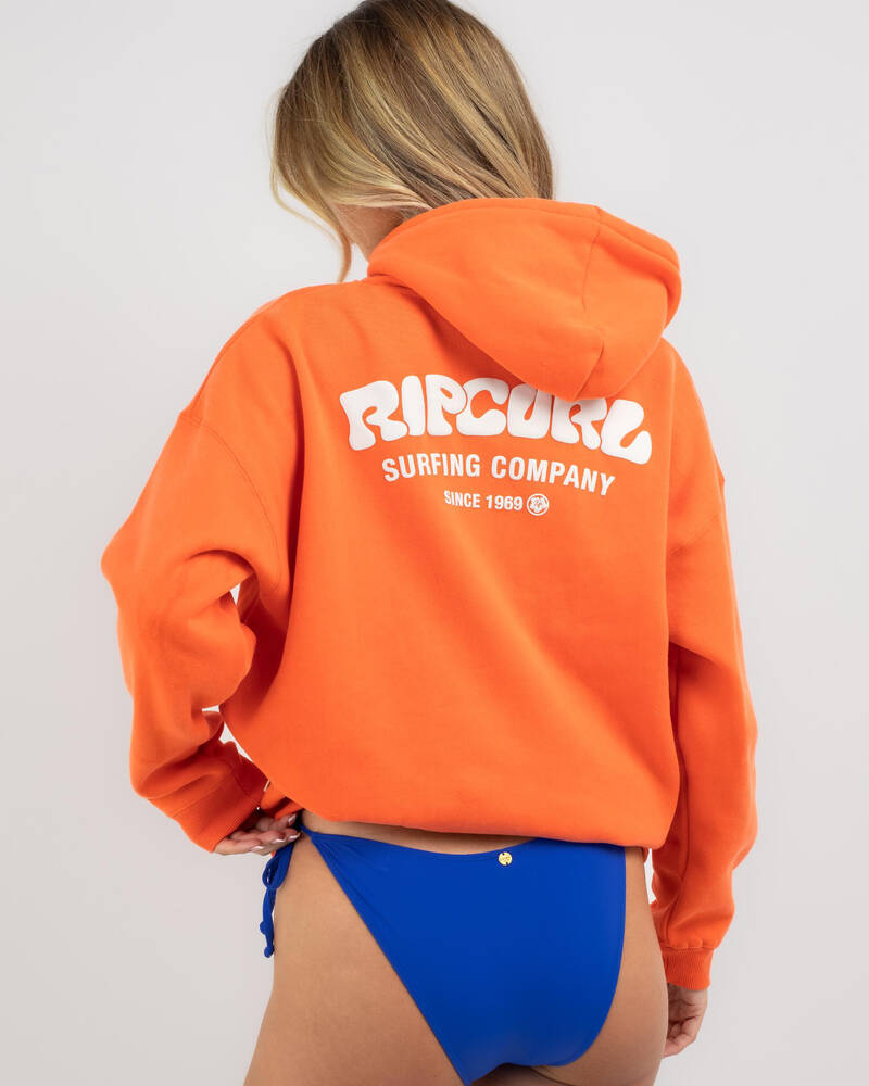 Rip Curl Surf Puff Heritage Hoodie for Womens
