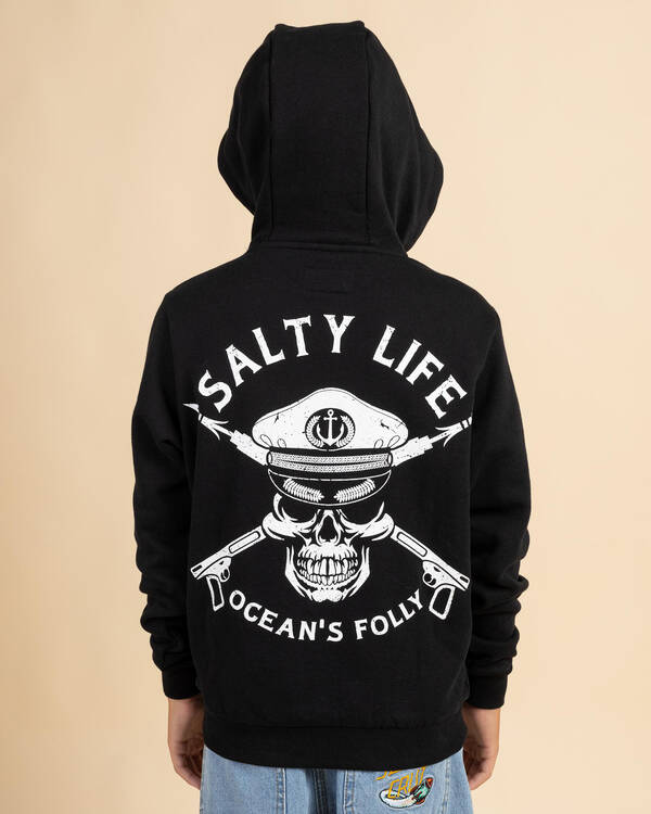 Salty Life Boys' Master Gunner Hoodie for Mens
