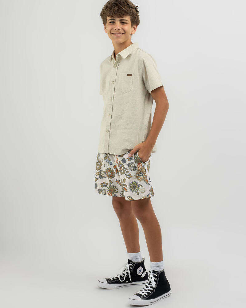 Skylark Boys' Nouveau Elastic Waist Shorts for Mens