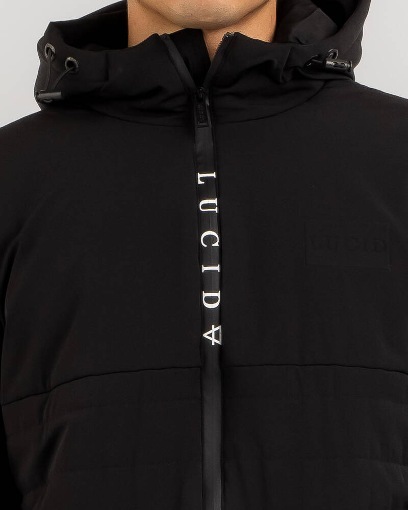 Lucid Montreal Hooded Puffer Jacket for Mens