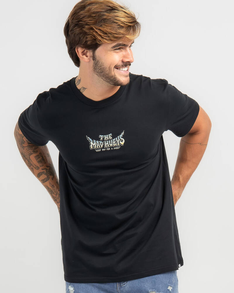 The Mad Hueys Surfing Shoey T-Shirt for Mens