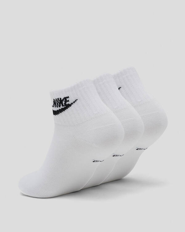 Nike Everyday Essential Ankle Socks 3 Pack for Mens
