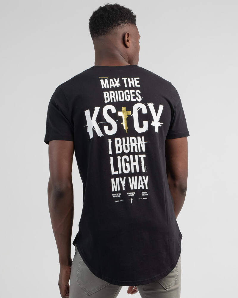 Kiss Chacey Bridges Dual Curved T-Shirt for Mens