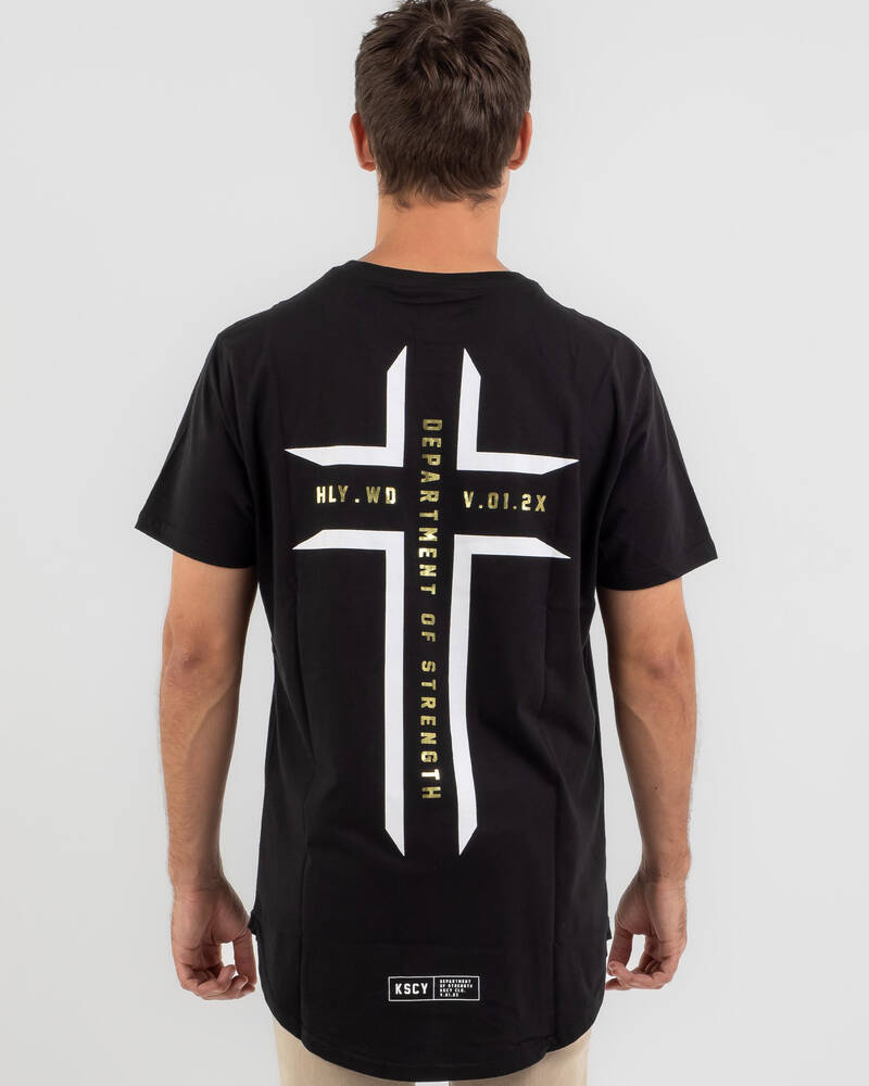 Kiss Chacey Louden Dual Curved T-Shirt for Mens