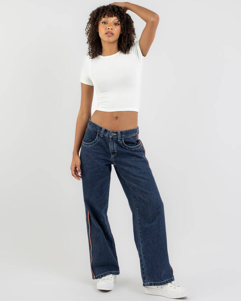 Rusty Flip Mommy Jeans for Womens