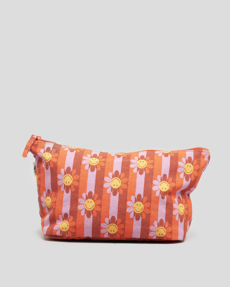 Billabong Smiley Makeup Case for Womens