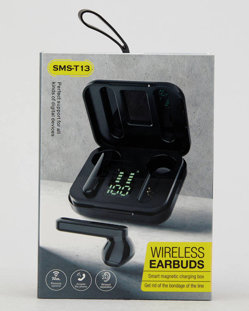Get It Now Digital display Wireless Earbuds Headphones for Unisex