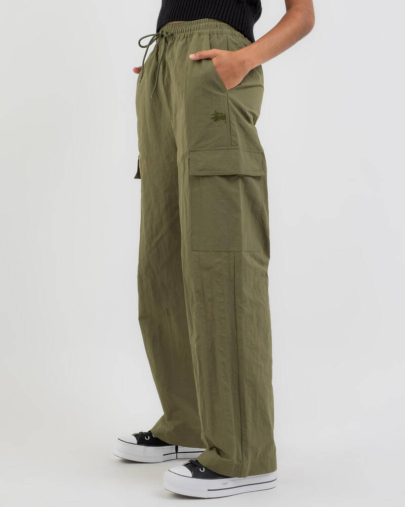 Stussy Nylon Cargo Pants for Womens