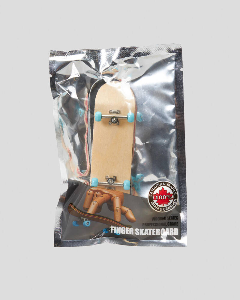 Get It Now Wood Finger Skateboard Pack for Unisex